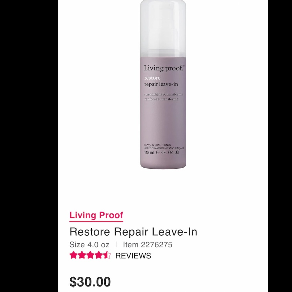 Living proof BRAND NEW MAKE AN OFFER❗️